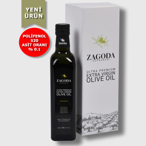 Zagoda Arbequina En Erken Natürel Sızma Zeytinyağı 500 ml Yeni Ürün