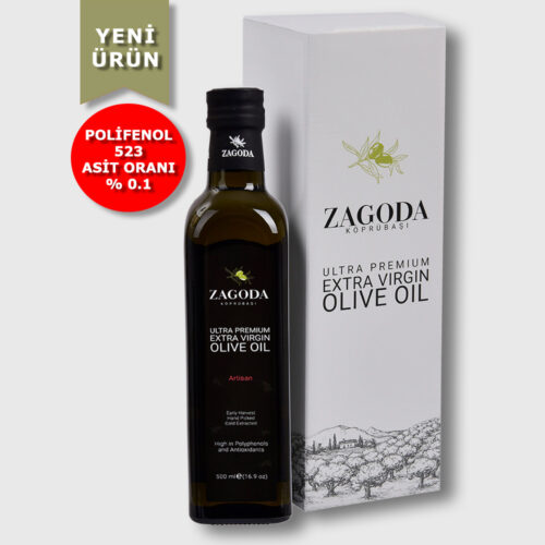 Zagoda Artisan Natürel Sızma Zeytinyağı 500 ml Yeni Ürün
