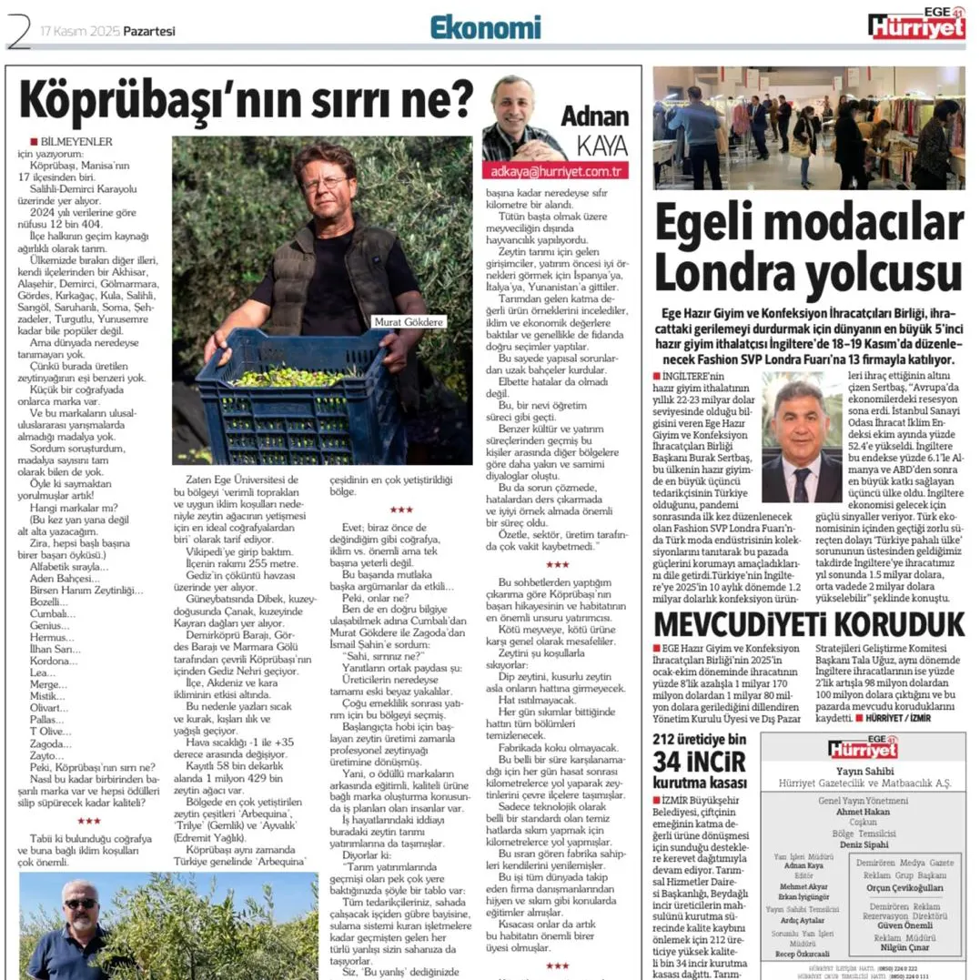 KÖPRÜBAŞI’NIN SIRRI NE? Hürriyet Ege